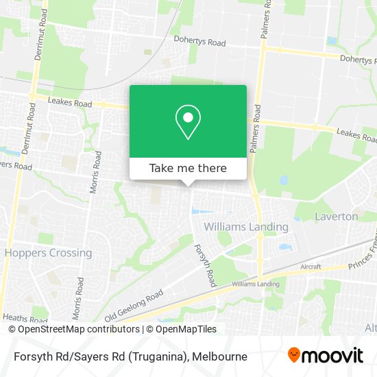 Forsyth Rd / Sayers Rd (Truganina) map