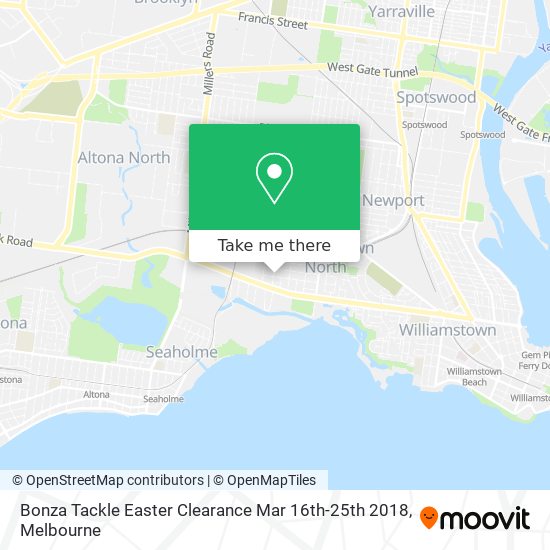 Mapa Bonza Tackle Easter Clearance Mar 16th-25th 2018