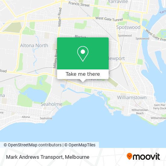 Mark Andrews Transport map