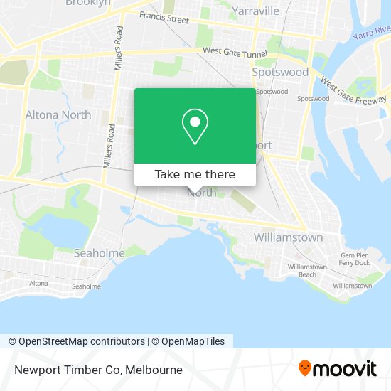 Newport Timber Co map