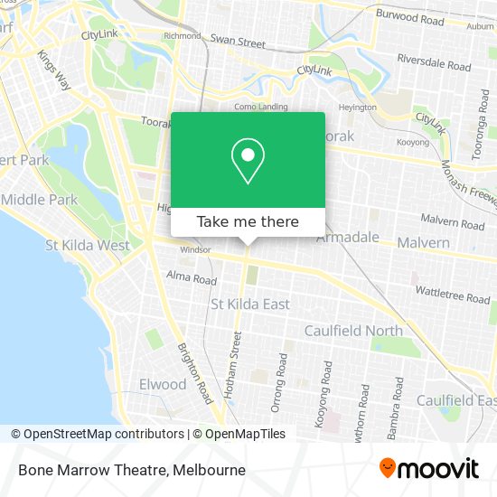 Bone Marrow Theatre map