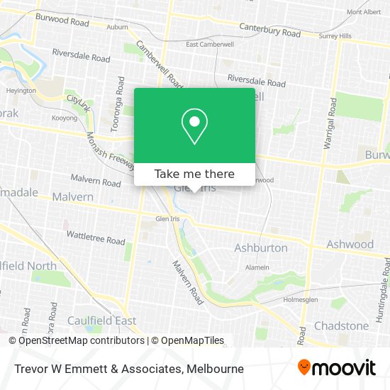 Trevor W Emmett & Associates map