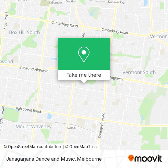 Janagarjana Dance and Music map