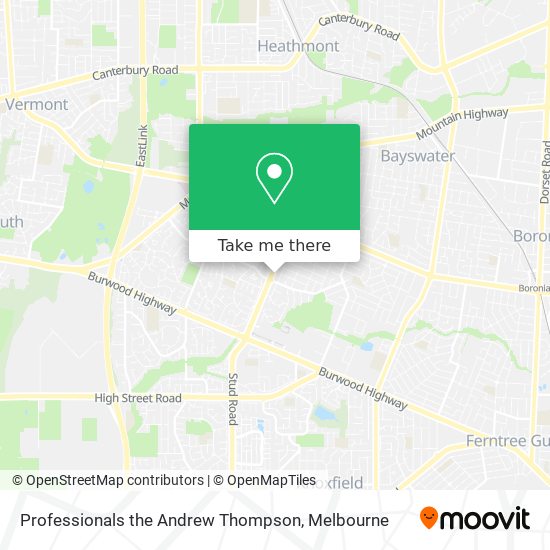 Professionals the Andrew Thompson map