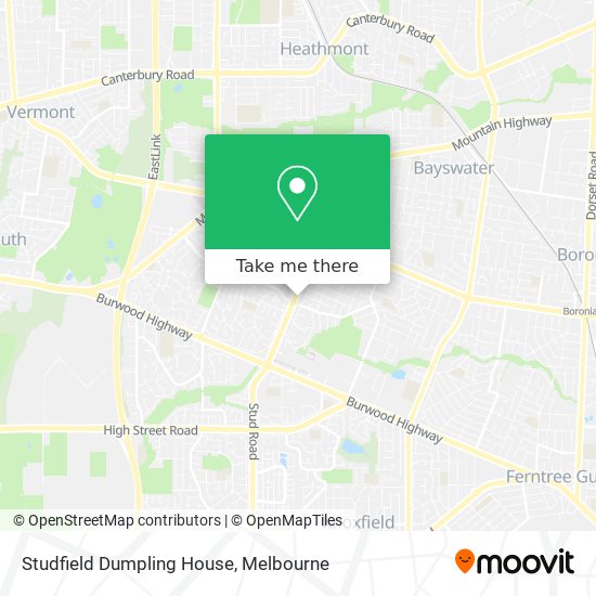 Studfield Dumpling House map