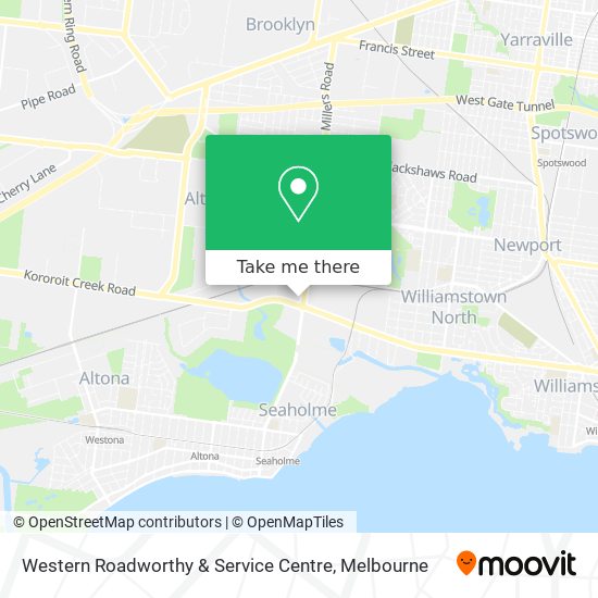 Western Roadworthy & Service Centre map