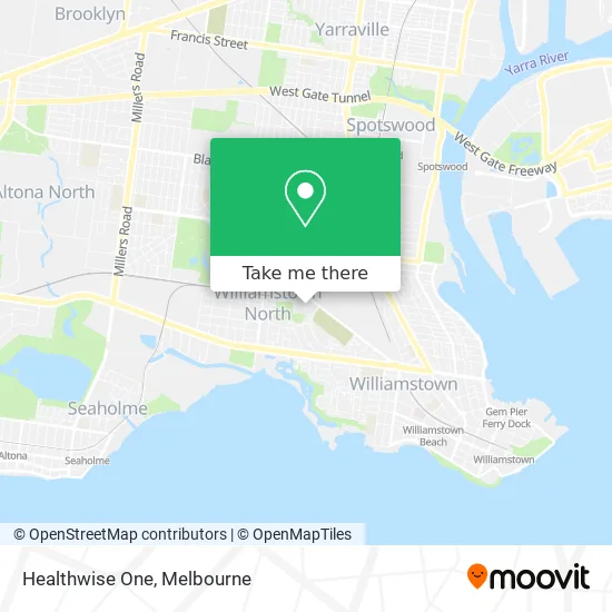 Healthwise One map