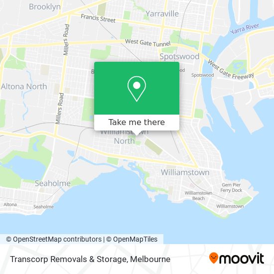 Transcorp Removals & Storage map