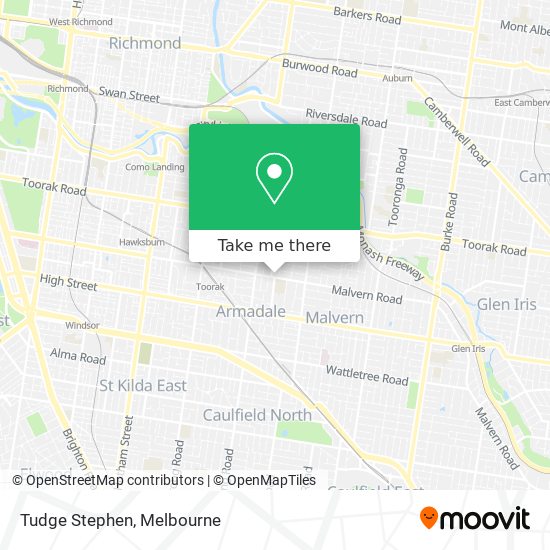 Tudge Stephen map