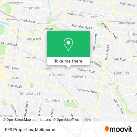 RFS Properties map