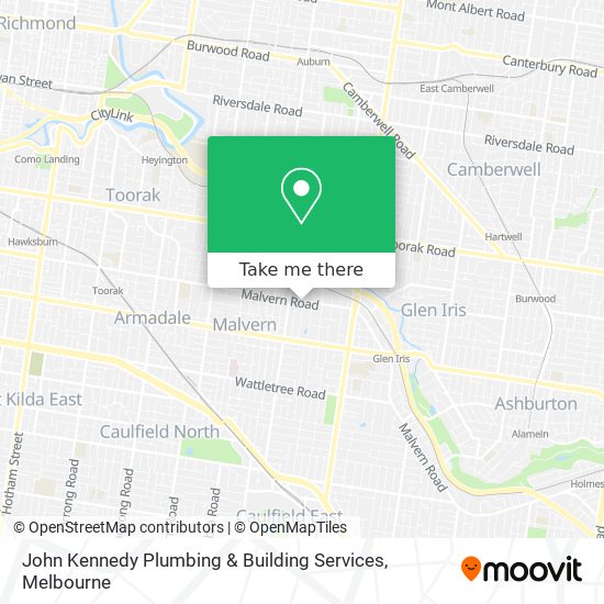 John Kennedy Plumbing & Building Services map