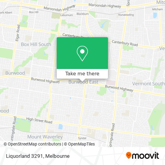 Liquorland 3291 map