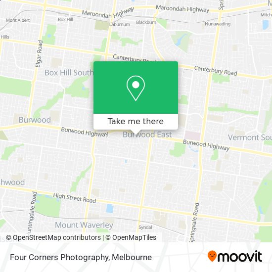 Four Corners Photography map