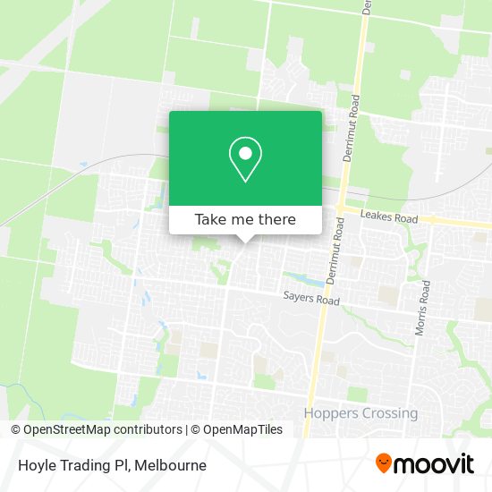 Hoyle Trading Pl map