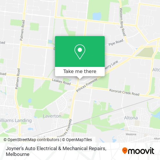 Mapa Joyner's Auto Electrical & Mechanical Repairs