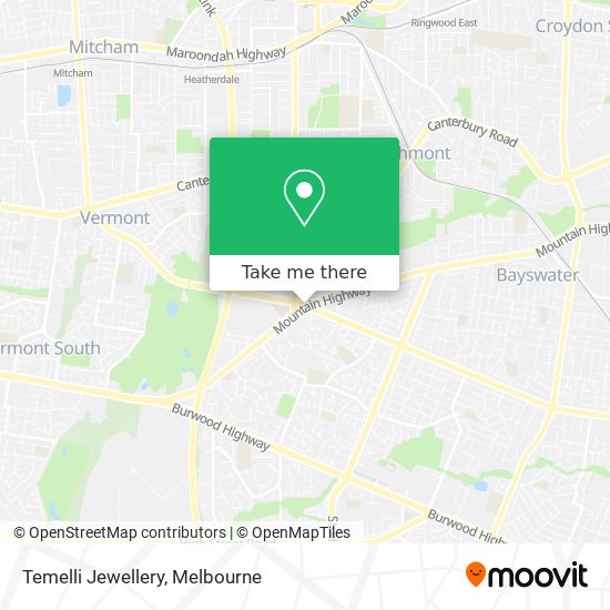 Temelli Jewellery map