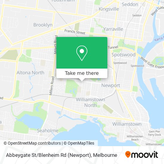 Abbeygate St / Blenheim Rd (Newport) map