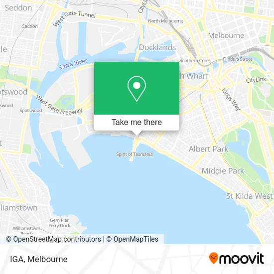 IGA map