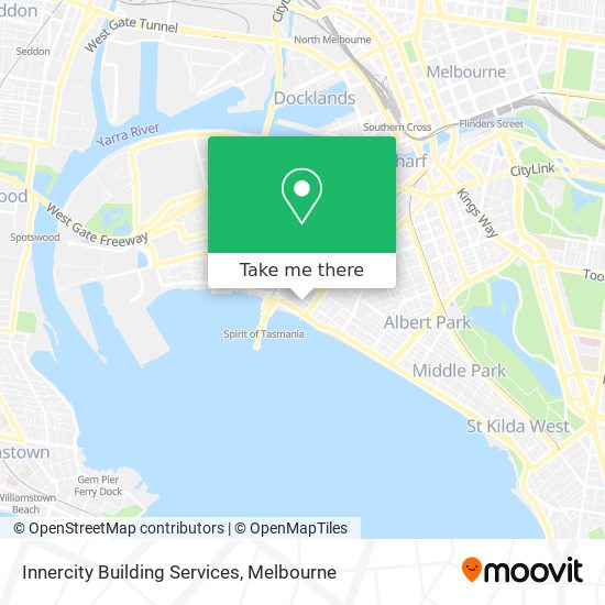 Innercity Building Services map