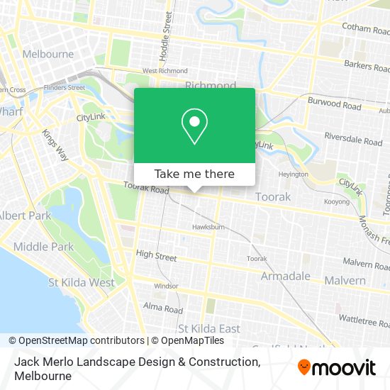 Jack Merlo Landscape Design & Construction map