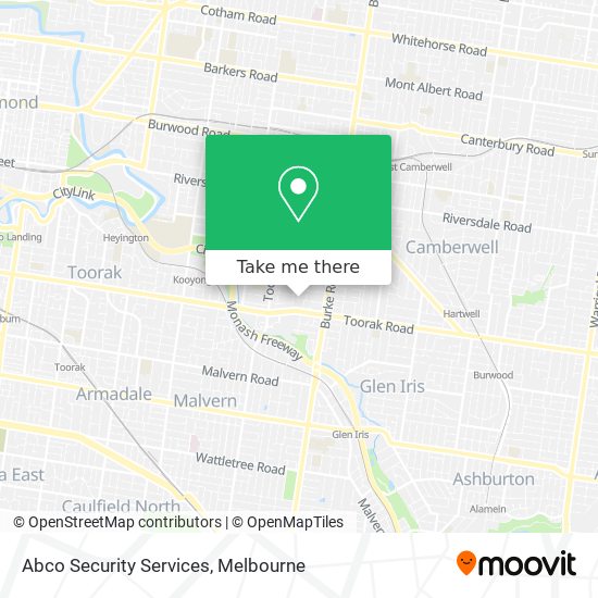 Abco Security Services map