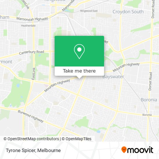 Tyrone Spicer map