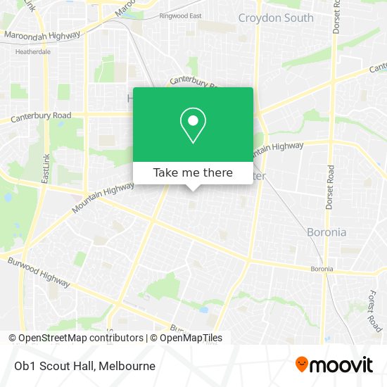 Ob1 Scout Hall map