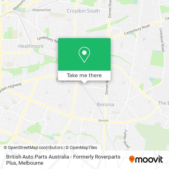 British Auto Parts Australia - Formerly Roverparts Plus map