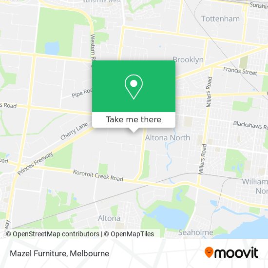 Mazel Furniture map