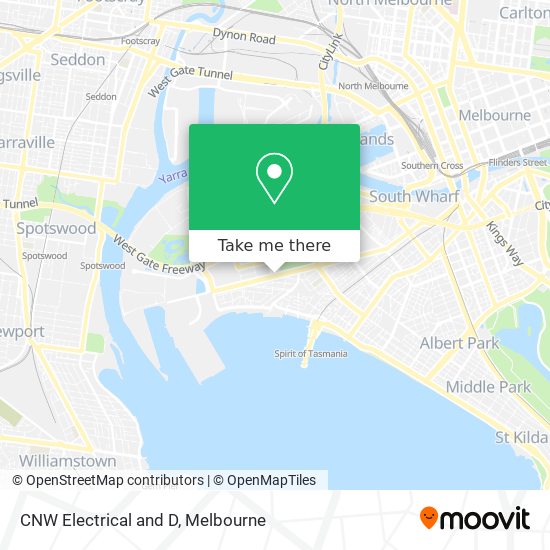 CNW Electrical and D map