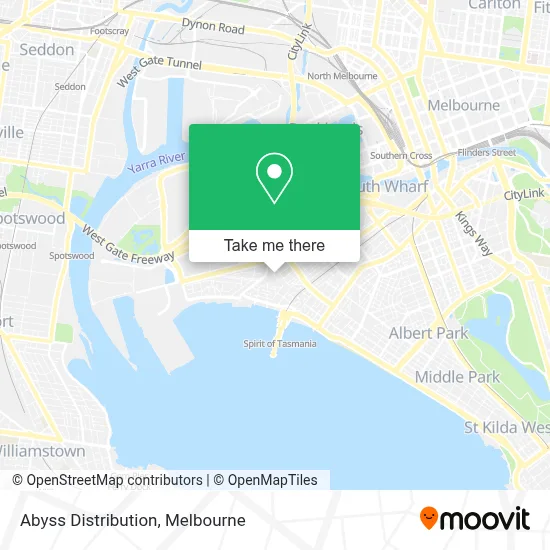 Mapa Abyss Distribution