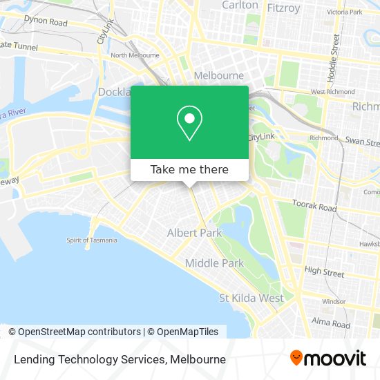 Lending Technology Services map