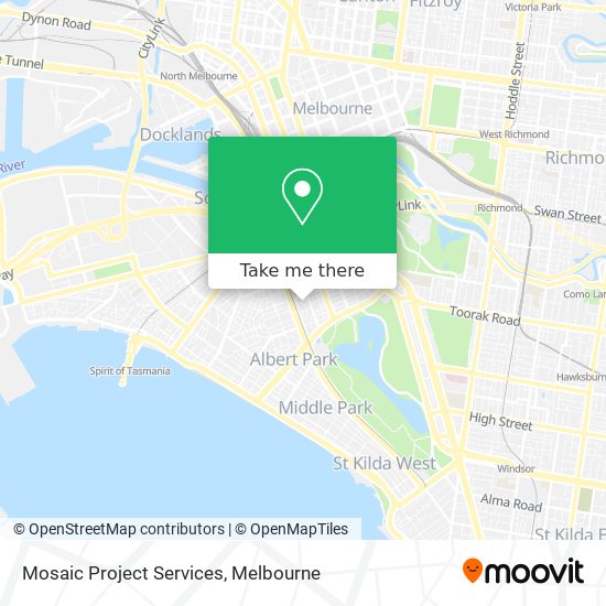 Mosaic Project Services map