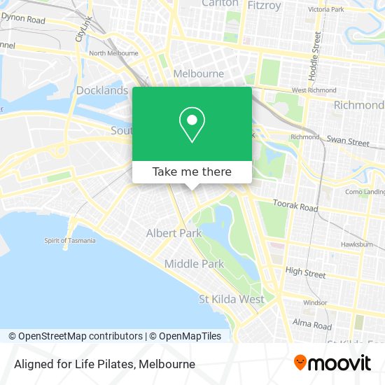 Aligned for Life Pilates map