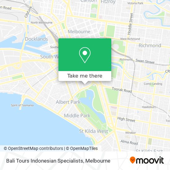 Bali Tours Indonesian Specialists map