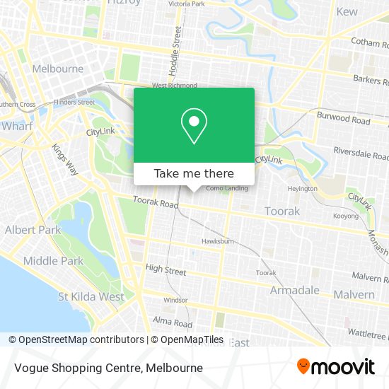 Vogue Shopping Centre map