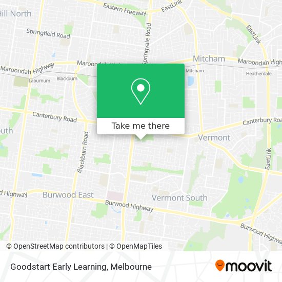 Goodstart Early Learning map