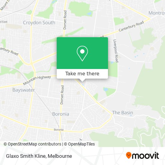 Glaxo Smith Kline map