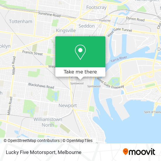 Lucky Five Motorsport map