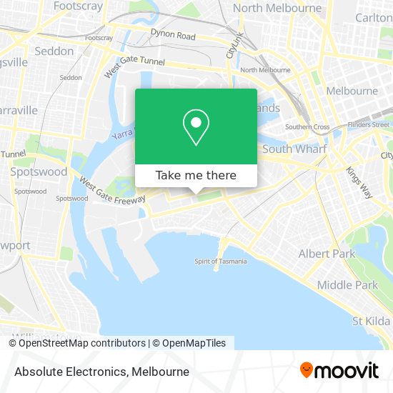 Absolute Electronics map