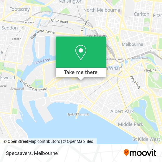 Specsavers map
