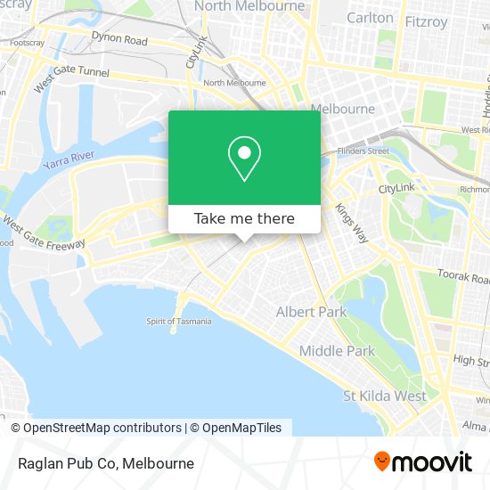 Raglan Pub Co map