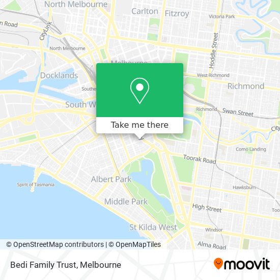 Bedi Family Trust map