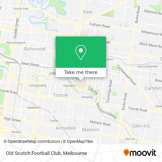 Old Scotch Football Club map