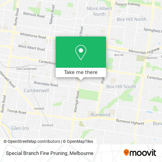 Special Branch Fine Pruning map