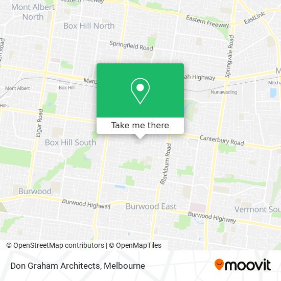 Don Graham Architects map