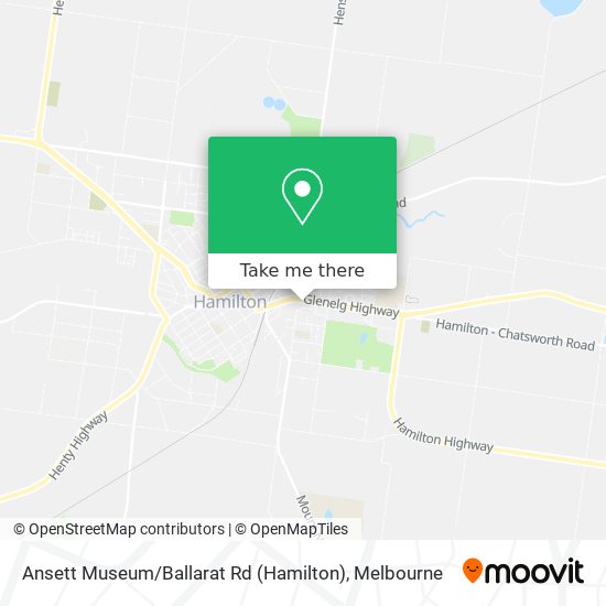 Ansett Museum / Ballarat Rd (Hamilton) map