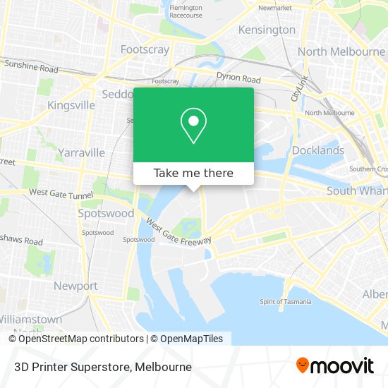 3D Printer Superstore map