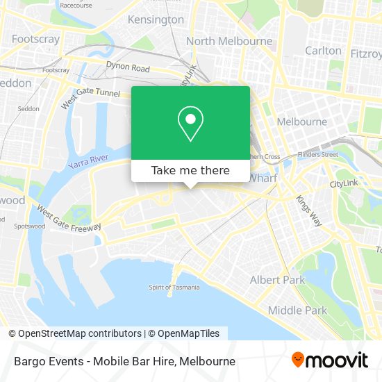Bargo Events - Mobile Bar Hire map