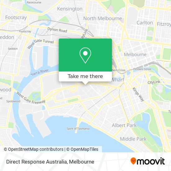 Direct Response Australia map